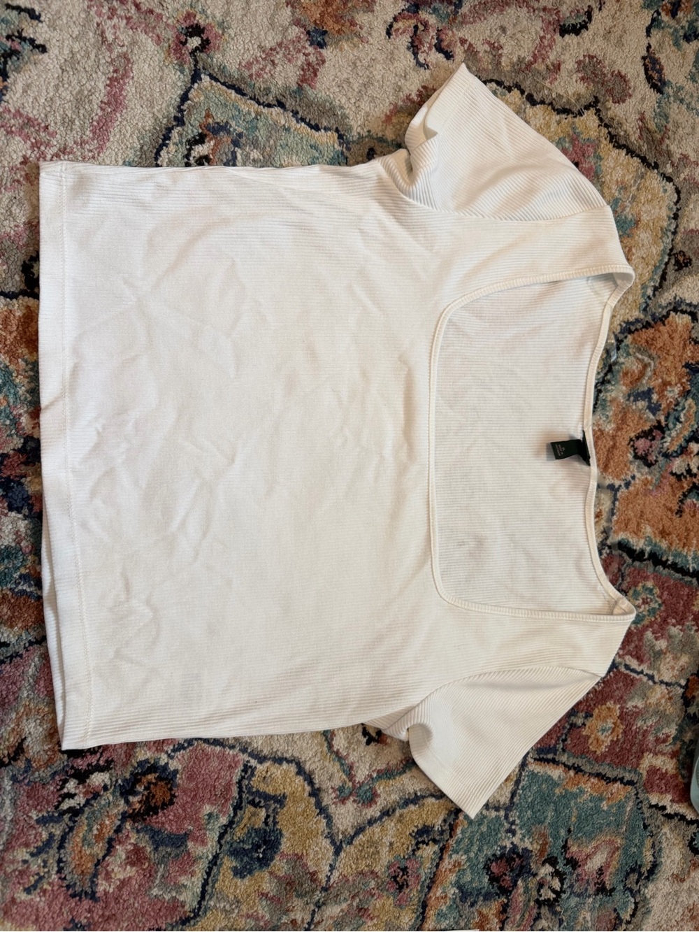 Wild Fable Square Neck Short Sleeve Top